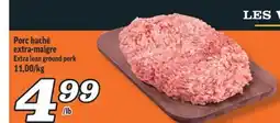 Marché Richelieu PORC HACHÉ EXTRA‑MAIGRE | EXTRA LEAN GROUND PORK offer