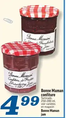 Marché Richelieu BONNE MAMAN CONFITURE | BONNE MAMAN JAM offer