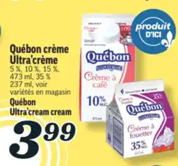 Marché Richelieu QUÉBON CRÈME ULTRA'CRÈME | QUÉBON ULTRA'CREAM CREAM offer