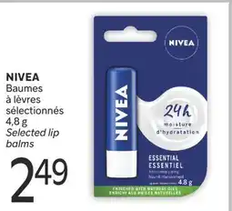 Brunet NIVEA Baumes à lèvres sélectionnés offer