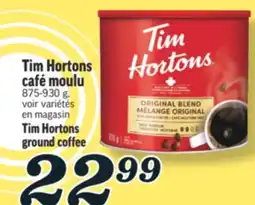 Marché Richelieu TIM HORTONS CAFÉ MOULU | TIM HORTONS GROUND COFFEE offer