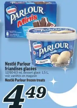 Marché Richelieu Nestlé Parlour friandises glacées |Nestlé Parlour frozen treats offer