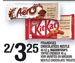 Marche Ami FRIANDISES CHOCOLATÉES NESTLÉ | NESTLÉ CHOCOLATE TREATS offer