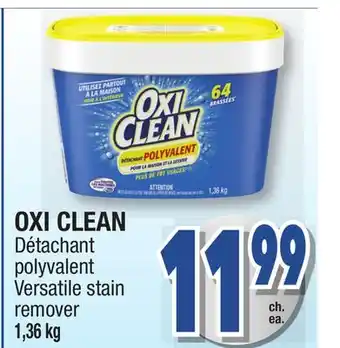 Jean Coutu OXI CLEAN Versatile stain remover offer