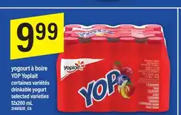 Maxi yogourt à boire YOP Yoplait offer