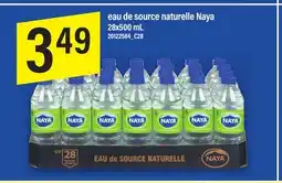 Maxi eau de source naturelle naya offer