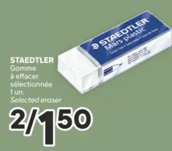 Brunet STAEDTLER Gomme à effacer sélectionnée offer