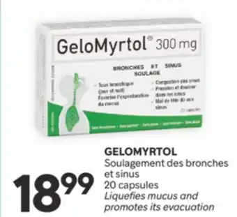 Brunet GELOMYRTOL Soulagement des bronches et sinus offer