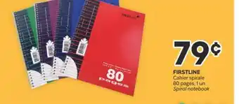 Brunet FIRSTLINE Cahier spirale offer
