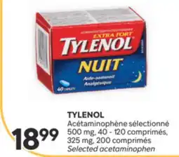 Brunet TYLENOL Acétaminophène sélectionné offer