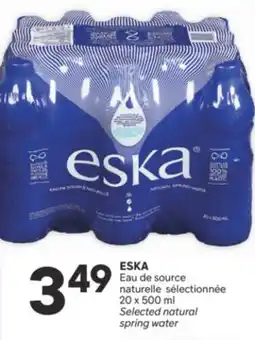 Brunet ESKA Eau de source naturelle sélectionnée offer