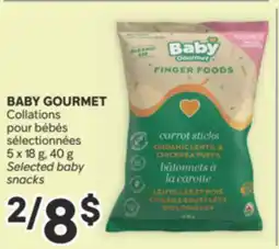 Brunet BABY GOURMET Collations pour bébés sélectionnées offer