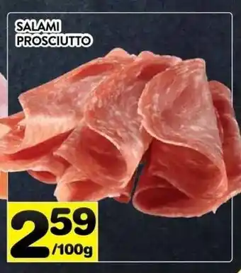 Supermarché PA Salami Prosciutto offer