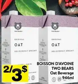 Supermarché PA Two Bears Oat Beverage offer