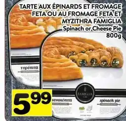 Supermarché PA Spinach or Cheese Pie offer