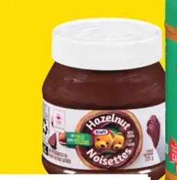 Giant Tiger KRAFT hazelnut spread offer