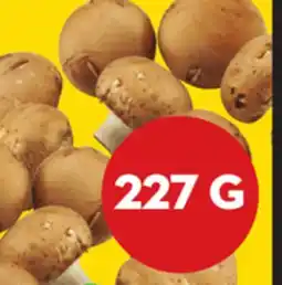 Giant Tiger 227 g whole brown mushrooms offer