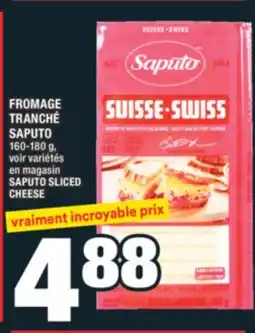 Super C FROMAGE TRANCHÉ SAPUTO | SAPUTO SLICED CHEESE offer