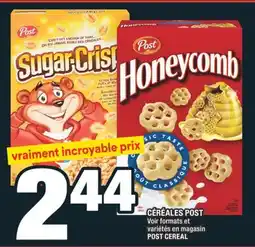 Super C POST CEREAL | CÉRÉALES POST offer