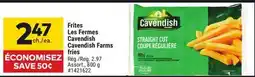 Giant Tiger Cavendish Farms fries offer
