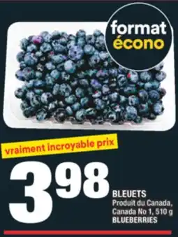 Super C BLEUETS | BLUEBERRIES offer