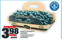Super C BLEUETS OU BLEUETS SAUVAGES | BLEUBERRIES OR WILD BLUEBERRIES offer