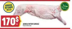 Marché Adonis AGNEAU ENTIER SURGELÉ | Frozen whole lamb offer