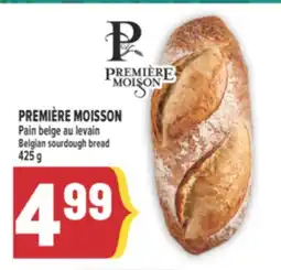 Marché Adonis PREMIÈRE MOISSON PAIN BELGE AU LEVAIN | BELGIAN SOURDOUGH BREAD offer