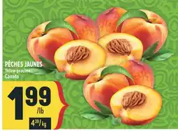 Marché Adonis PÊCHES JAUNES | YELLOW PEACHES offer