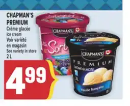 Marché Adonis CHAPMAN'S PREMIUM Crème glacée | Ice cream offer