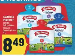 Marché Adonis LACTANTIA PURFILTRE Lait | Milk offer