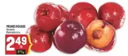 Marché Adonis PRUNES ROUGES | RED PLUMS offer
