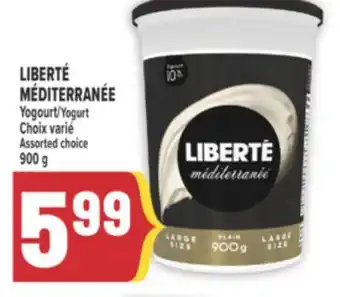 Marché Adonis LIBERTÉ MÉDITERRANÉE YOGOURT | YOGURT offer