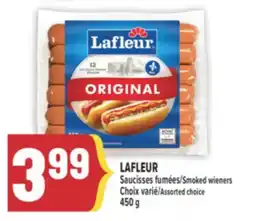 Marché Adonis LAFLEUR SAUCISSES FUMÉES | SMOKED WIENERS offer