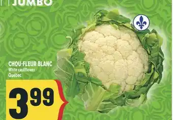 Marché Adonis CHOU-FLEUR BLANC | WHITE CAULIFLOWER offer