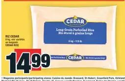 Super C RIZ CEDAR | CEDAR RICE offer