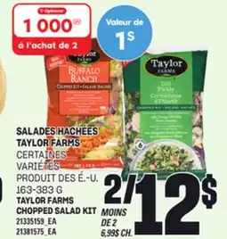 Provigo SALADES HACHÉES TAYLOR FARMS, 163-383 G offer