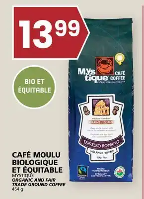Rachelle-Bery Grocery MYSTIQUE ORGANIC AND FAIR TRADE GROUND COFFEE offer