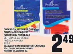 Provigo GOBERGE À SAVEUR DE CRABE OU HOMARD SEAQUEST FLOCONS OU MORCEAUX, 227 G offer