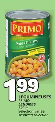 Marché Bonichoix PRIMO LEGUMES offer