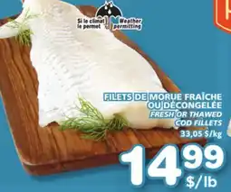 Marches Tradition FRESH OR THAWED COD FILLETS offer