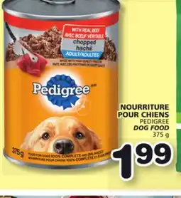 Marches Tradition PEDIGREE DOG FOOD offer
