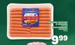 Marché Bonichoix LAFLEUR FRESH BREAKFAST SAUSAGES offer