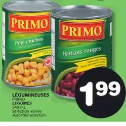 Marches Tradition PRIMO LEGUMES offer