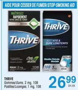 Uniprix THRIVE Gommes/Gums, 2 mg, Pastilles/Lozenges, 1 mg offer