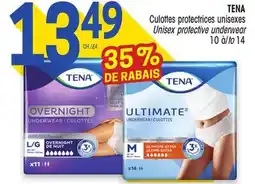 Uniprix TENA Culottes protectrices unisexes/Unisex protective underwear offer