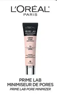 Jean Coutu L'ORÉAL PRIME LAB PORE MINIMIZER offer