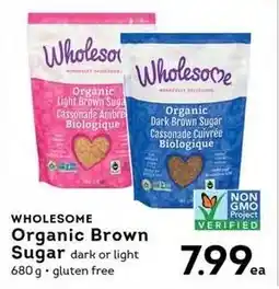 WHOLESOME Organic Brown Sugar
