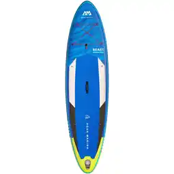 Best Buy Aqua Marina Beast 10 ft. 6 in. Inflatable Stand-Up Paddleboard - Blue offer