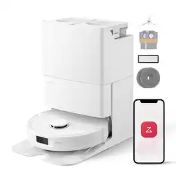 Best Buy Roborock Qrevo Pro Robot Vacuum and Mop with FlexiArm Design Edge Mopping, Dynamic Hot Water Mop Washing and Auto Mop Drying, offer